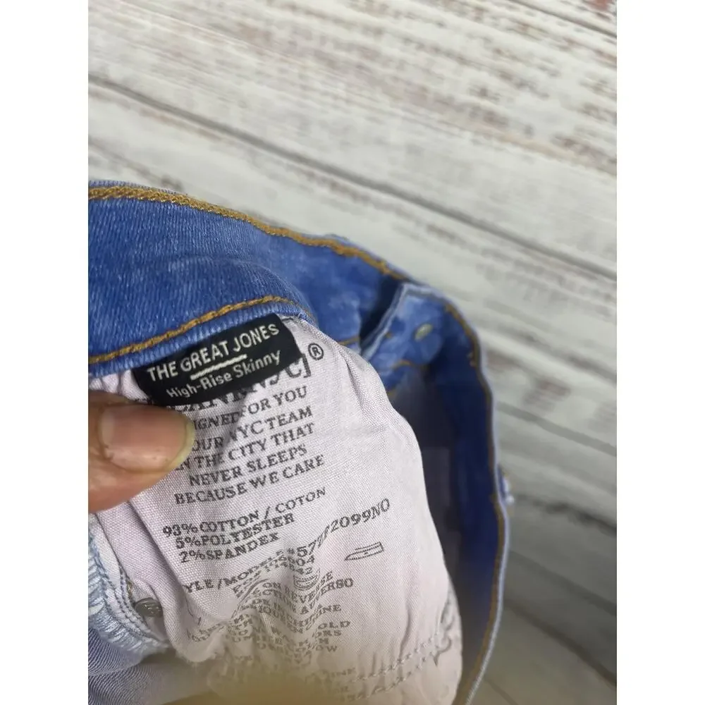 BLANKNYC  Women's 29 Blue The Great Jones High Rise Skinny Heaven Sent Jeans - Picture 5 of 9